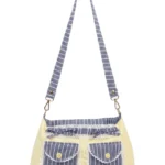 Sola Butter Yellow Blue Bag