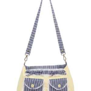 Sola Butter Yellow Blue Bag